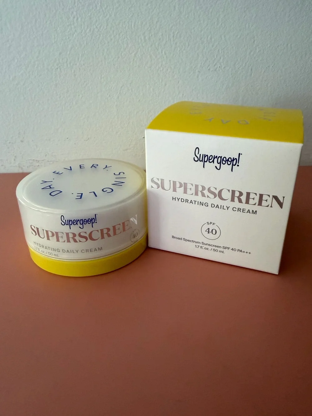 Supergoop! Superscreen Hydrating Daily Cream SPF 40 new, 50 ml